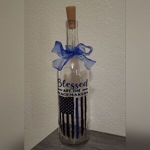 Blessed Are The Peacemakers Bottle